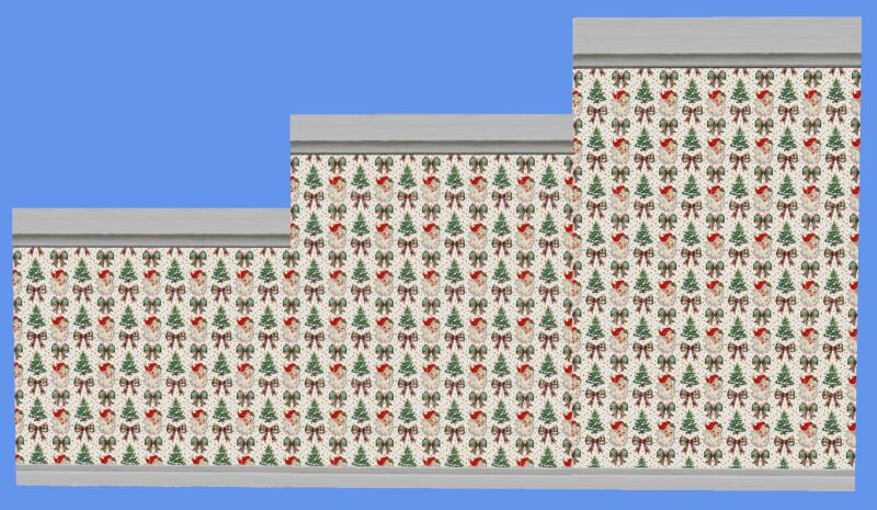 sims 4 cc coquette christmas on gold dots by pixie bluntz 2