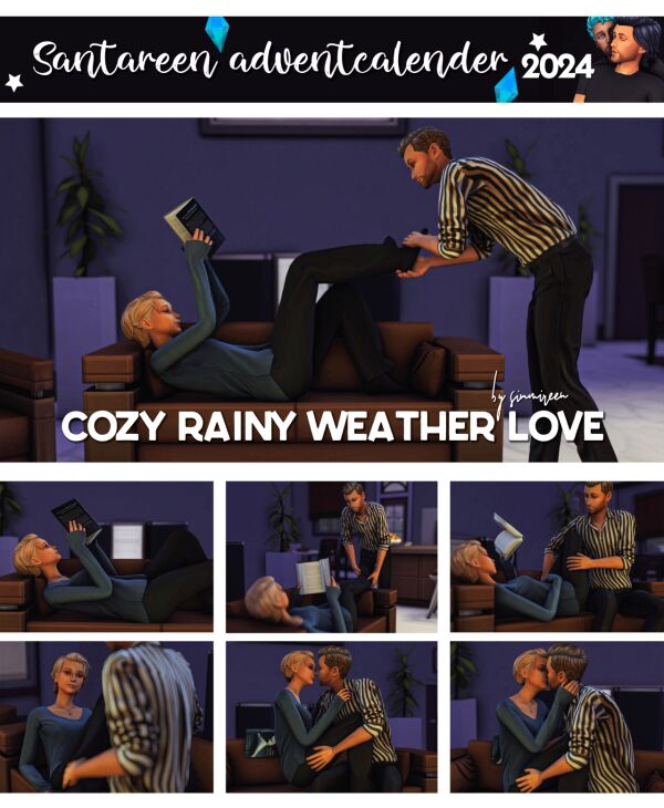 Cozy Rainy Weather Love 1 Cozy Rainy Weather Love Sims 4 CC