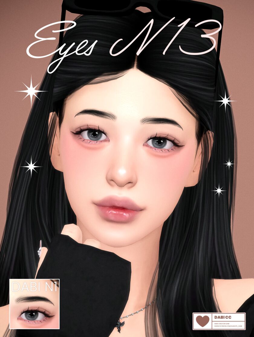 Neatly Designed Female Eyebrows by AlwaysDabi 1 Neatly Designed Female Eyebrows by AlwaysDabi Sims 4 CC