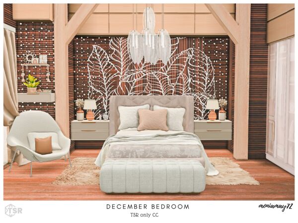December Bedroom 1 December Bedroom Sims 4 CC