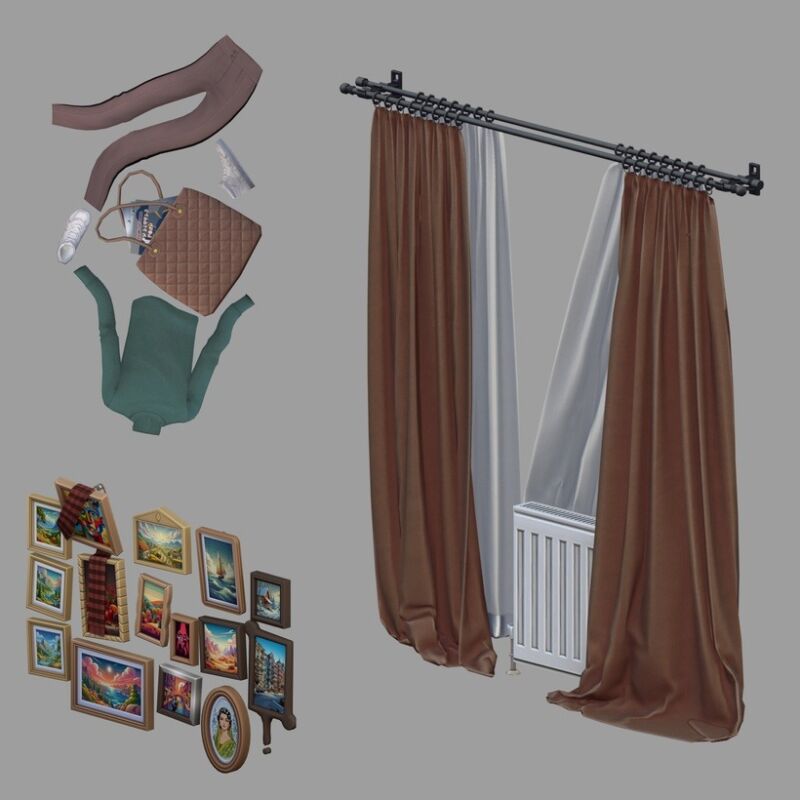 Disordinato Collection - Part 1 2 sims 4 cc disordinato collection part 1 by taurusdesign 8