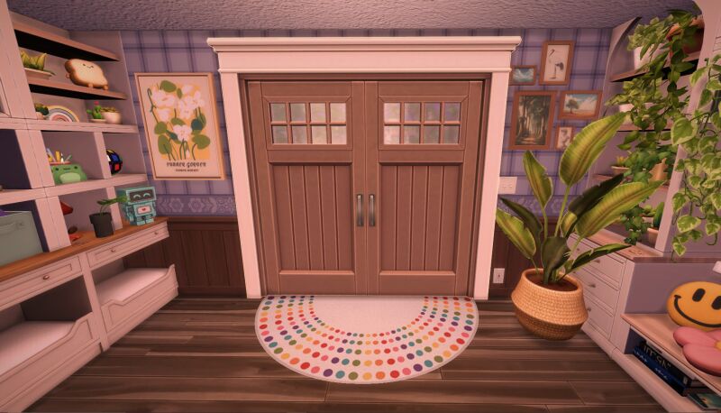 Donut Co. Rainboho-Tastic Rugs 7 sims 4 cc donut co rainboho tastic halfway there rugs 2