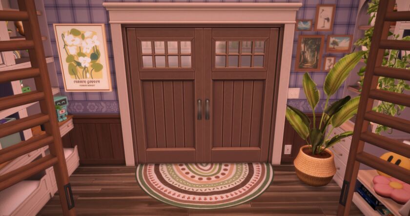 Donut Co. Rainboho-Tastic Rugs 4 sims 4 cc donut co rainboho tastic halfway there rugs 6