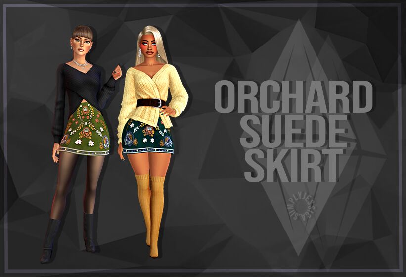 Stylish Skirt and Boots CC Download 1 Stylish Skirt and Boots CC Download Sims 4 CC