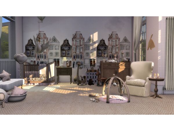 Dream A Little Wall By Tilly Tiger 1 Dream A Little Wall By Tilly Tiger Sims 4 CC