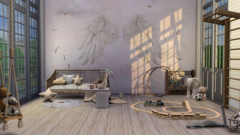 Dream A Little Wall By Tilly Tiger 8 sims 4 cc dream a little wall by tilly tiger 5