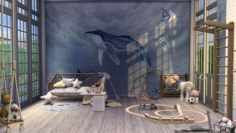 Dream A Little Wall By Tilly Tiger 4 sims 4 cc dream a little wall by tilly tiger 9