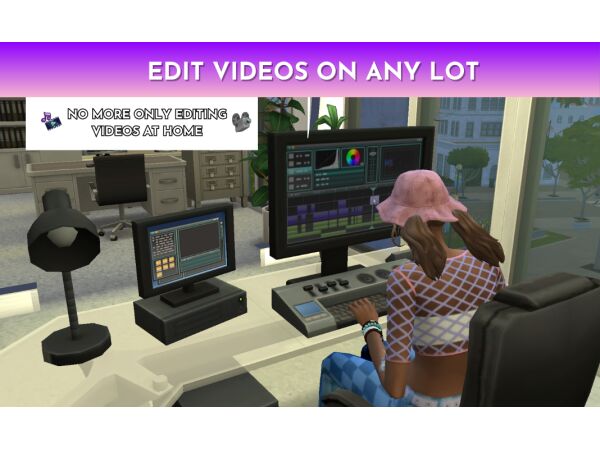 Edit Videos Anywhere: A Must-Have Mod 1 Edit Videos Anywhere: A Must-Have Mod Sims 4 CC