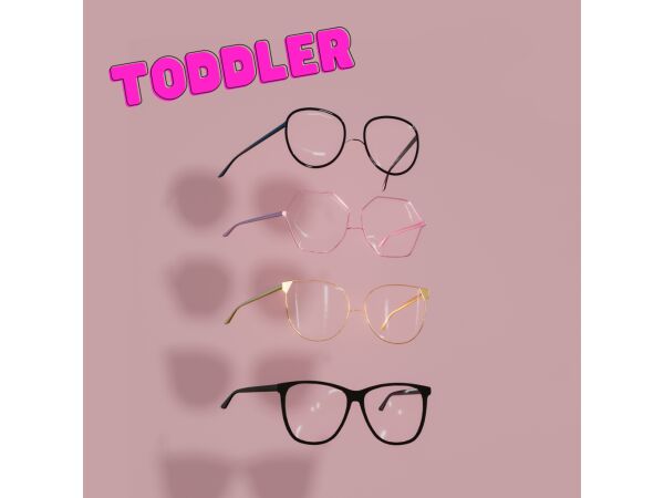 Stylish Eyeglasses for Everyone 3 sims 4 cc eyeglass collection adults 2