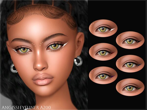 Eyeliner A200 by Angissi 1 Eyeliner A200 by Angissi Sims 4 CC