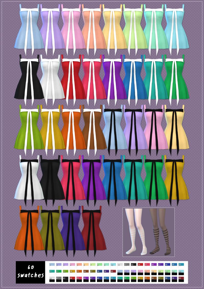 Fangchuti 'PRT - Forever' Outfits 2 sims 4 cc fangchuti prt forever outfits 3