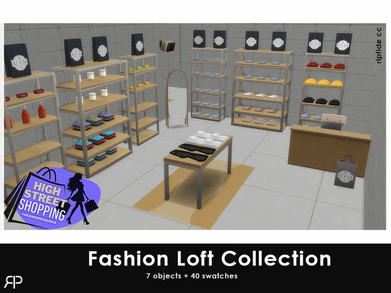 Fashion Loft Collection By Riptidecc 1 Fashion Loft Collection By Riptidecc Sims 4 CC