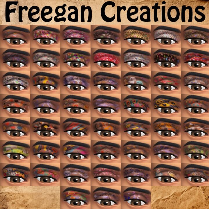 Fc-Eye Pattern 1 Fc-Eye Pattern Sims 4 CC