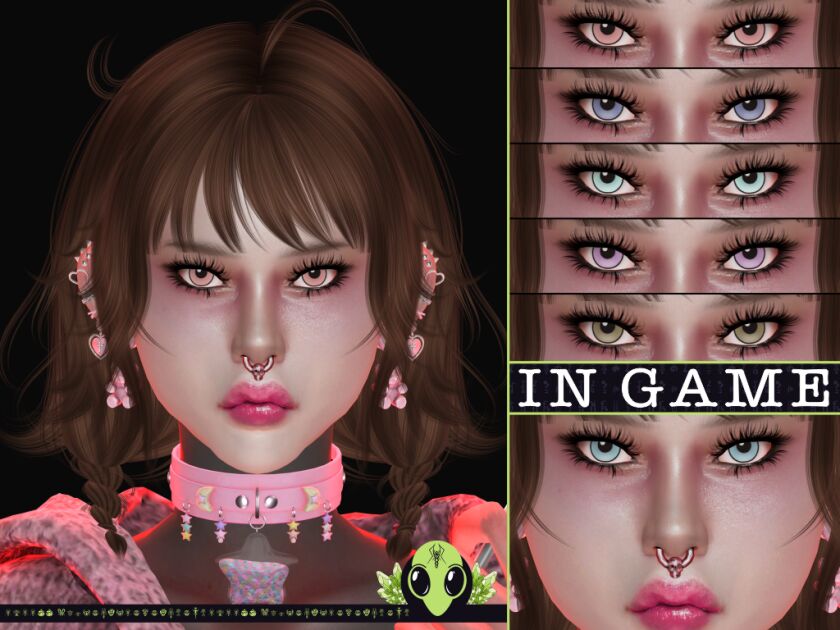 Finley Eye Colour Now Available for Download! 3 sims 4 cc finley eye colour is now available to dl at the 3