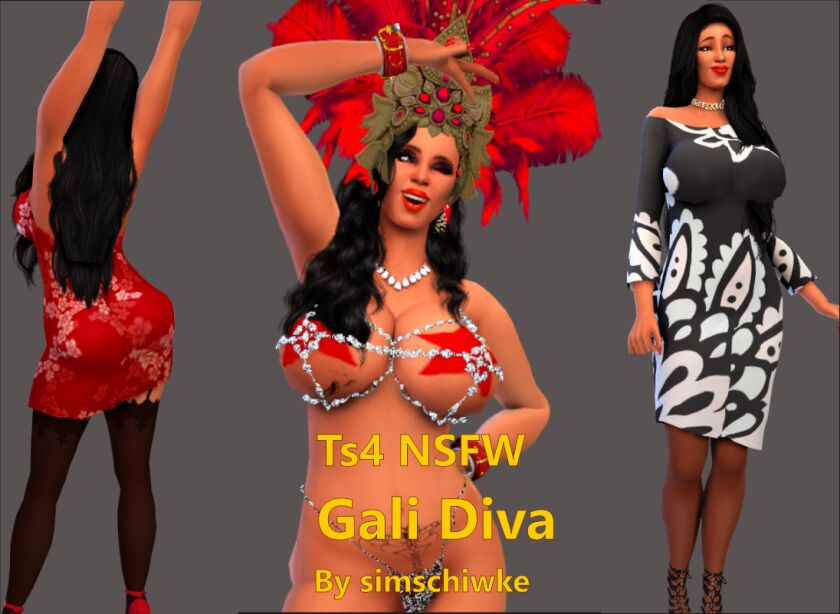 Gali Diva: Actress from Sexmex 1 Gali Diva: Actress from Sexmex Sims 4 CC