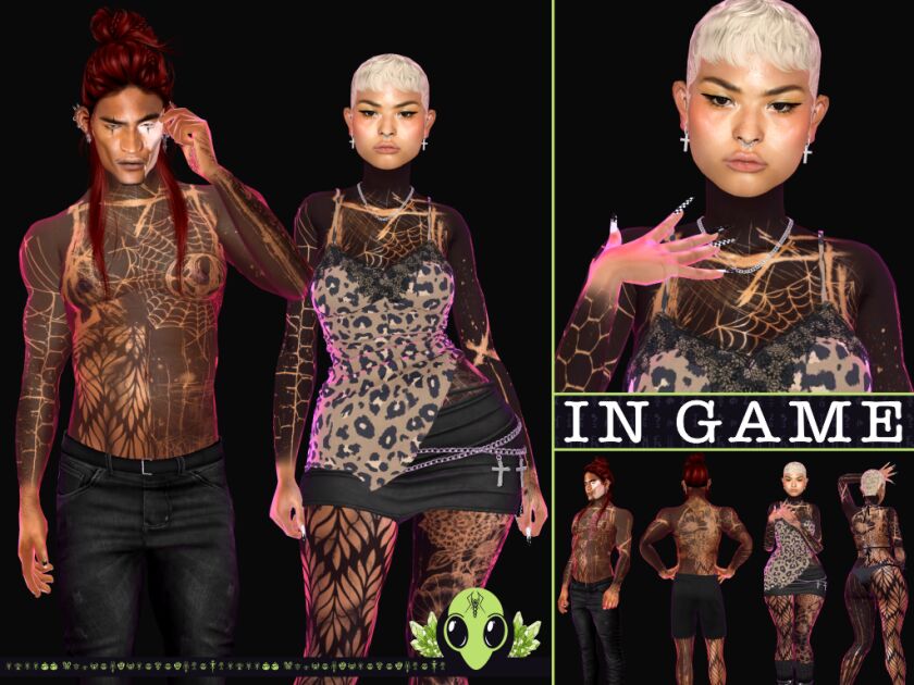 Gasoline V3 Tattoo Now Available! 2 sims 4 cc gasoline v3 now available to dl at the sims 3