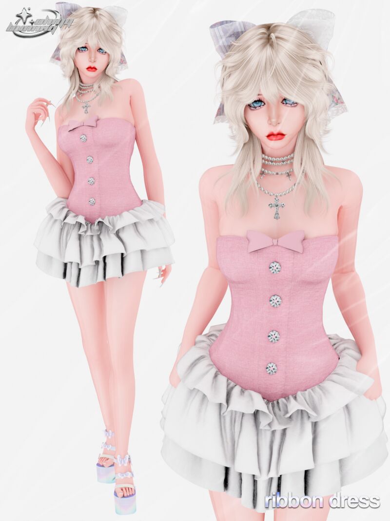 Gloomy Coquette Collection 7 sims 4 cc gloomy coquette collection 3