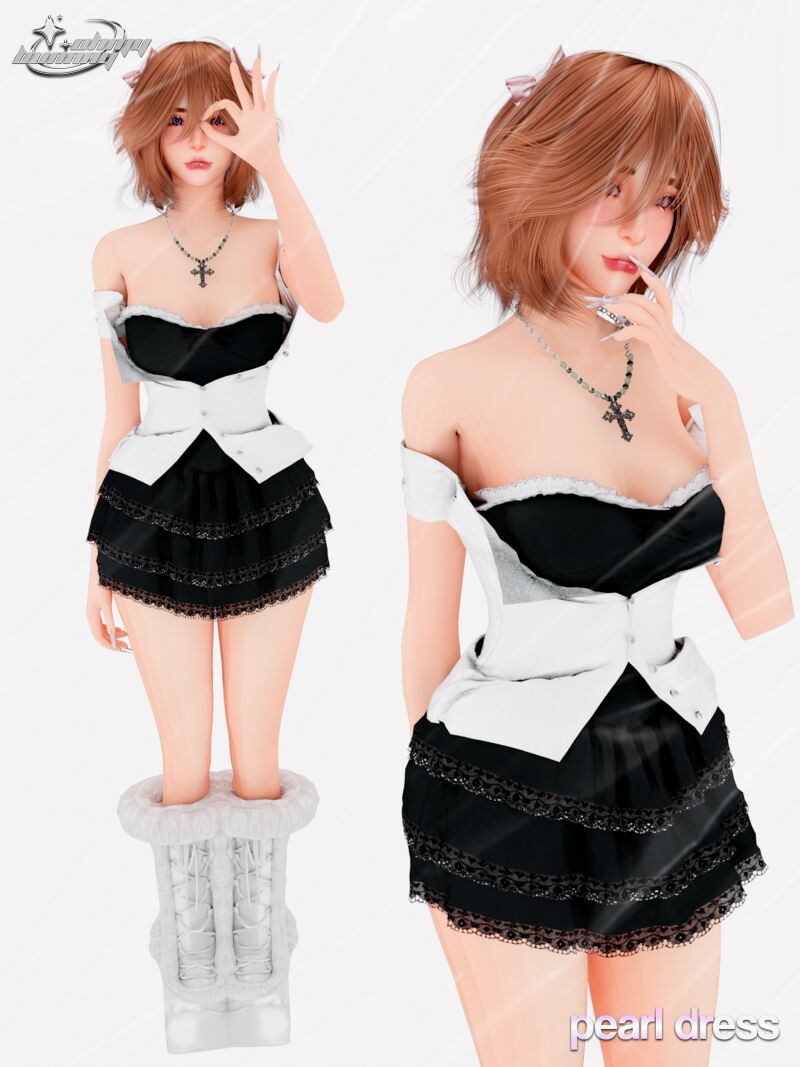 Gloomy Coquette Collection 5 sims 4 cc gloomy coquette collection 4