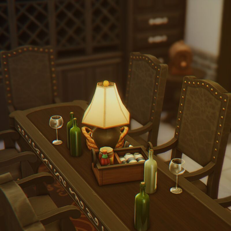 Goth Manor / Ophelia Villa 7 sims 4 cc goth manor ophelia villa by lollisimsi 6