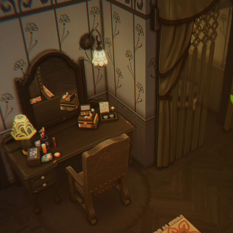 Goth Manor / Ophelia Villa 3 sims 4 cc goth manor ophelia villa by lollisimsi 9