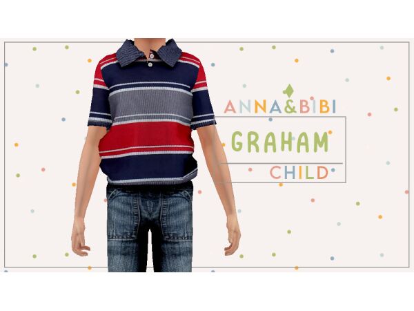 Graham Child | Anna & Bibi 1 Graham Child | Anna & Bibi Sims 4 CC