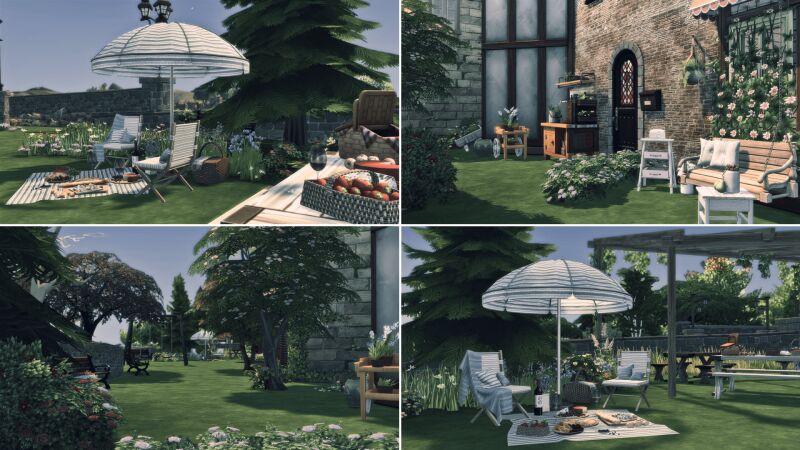 Discover Haworth Town: A Coastal Haven 2 sims 4 cc haworth town 10