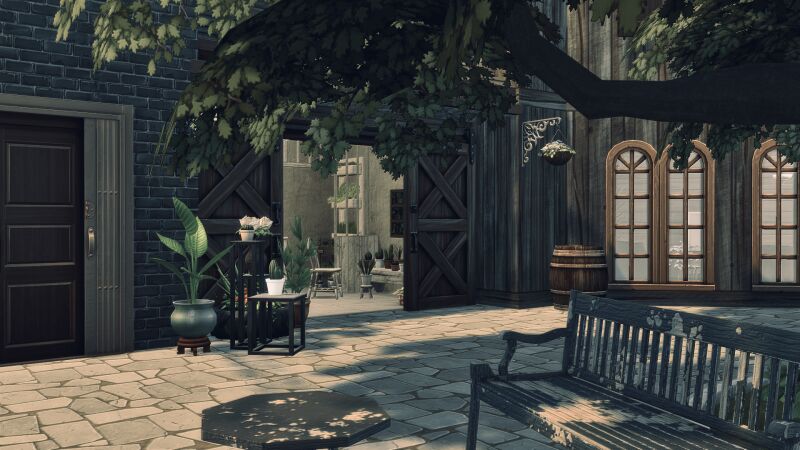Discover Haworth Town: A Coastal Haven 7 sims 4 cc haworth town 5