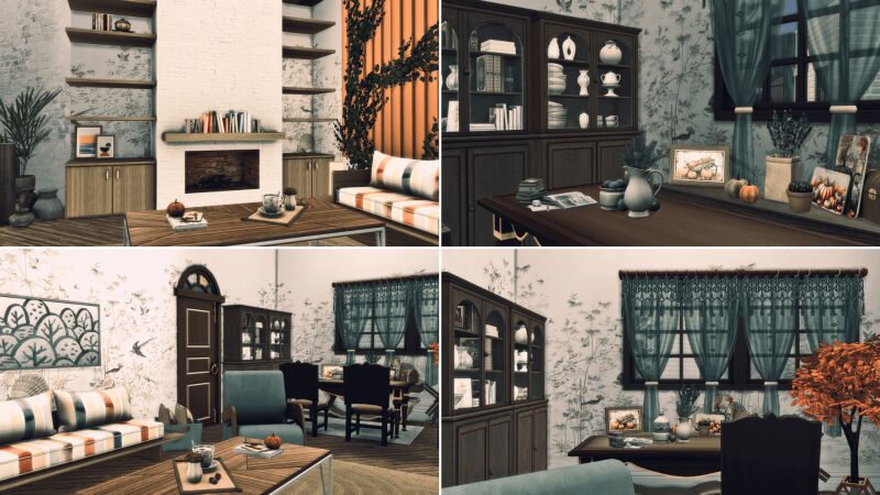 Discover Haworth Town: A Coastal Haven 5 sims 4 cc haworth town 8