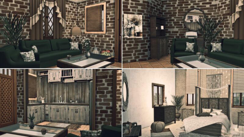 Discover Haworth Town: A Coastal Haven 3 sims 4 cc haworth town 9