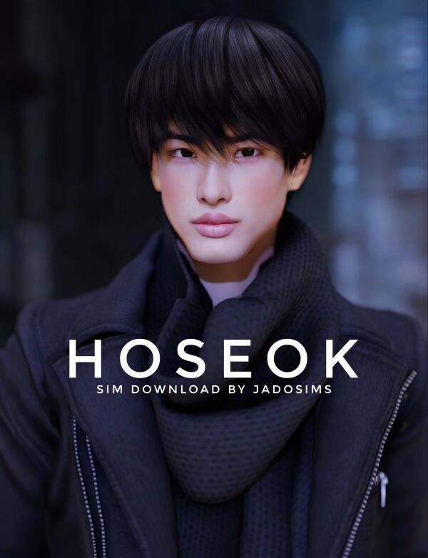 Hoseok ♡ Sim Download 1 Hoseok ♡ Sim Download Sims 4 CC