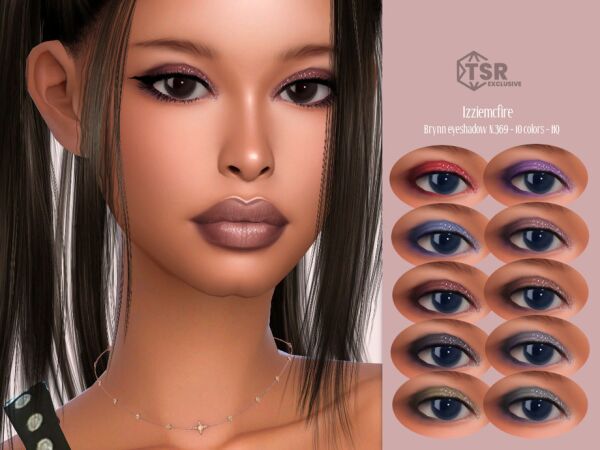 IMF Brynn Eyeshadow N.369 by Izziemcfire 1 IMF Brynn Eyeshadow N.369 by Izziemcfire Sims 4 CC