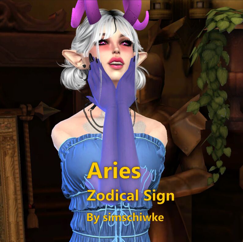 Zodiac Sign Inspired Designs 6 sims 4 cc inspired by zodiac sign dl 2