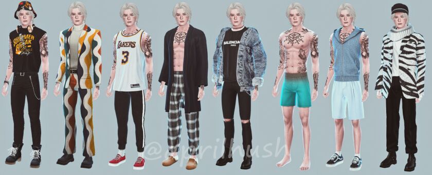 Meet Jared: The Young Adult with 8 Stylish Outfits! 2 sims 4 cc jared jared has 8 outfits each wardrobe 5
