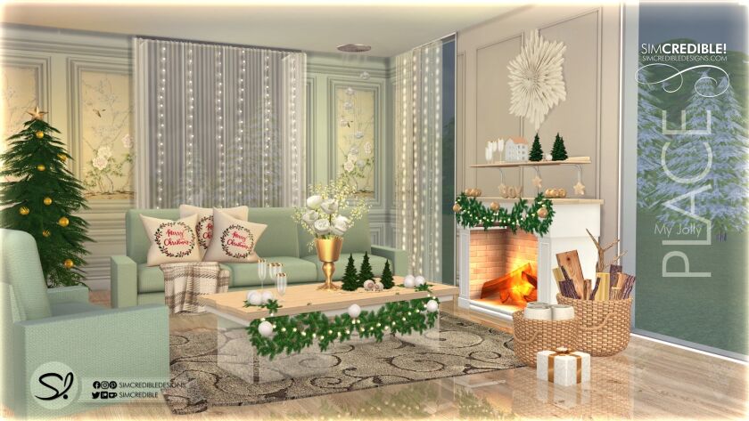 Celebrate the Holidays with My Jolly Place Christmas Collection 1 Celebrate the Holidays with My Jolly Place Christmas Collection Sims 4 CC