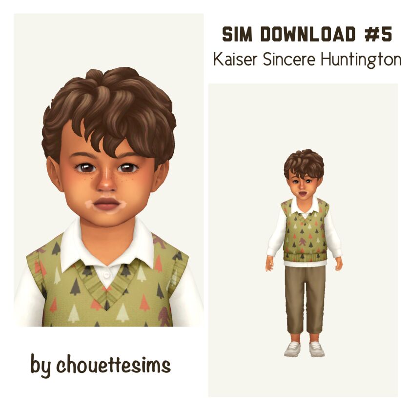 Kaiser Sincere Huntington 𐙚 1 Kaiser Sincere Huntington 𐙚 Sims 4 CC