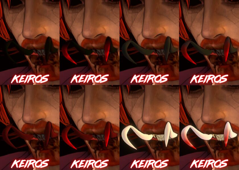 Spooky Spider Fangs for Halloween 2 sims 4 cc keiros spider fangs 2