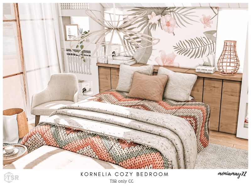 Kornelia Cozy Bedroom 4 sims 4 cc kornelia cozy bedroom 2