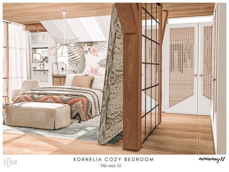 Kornelia Cozy Bedroom 3 sims 4 cc kornelia cozy bedroom 4
