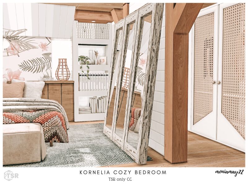 Kornelia Cozy Bedroom 2 sims 4 cc kornelia cozy bedroom 5