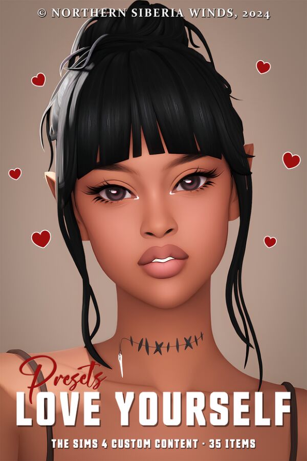 Love Yourself: Presets Collection 1 Love Yourself: Presets Collection Sims 4 CC