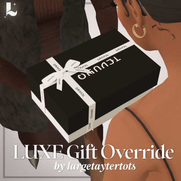 Luxe Gift Box Override 1 Luxe Gift Box Override Sims 4 CC
