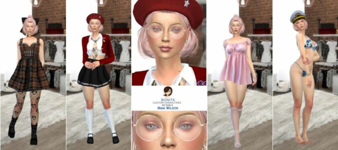 Meet Maia Wilson: A Talented Teen from New Zealand Sims 4 CC