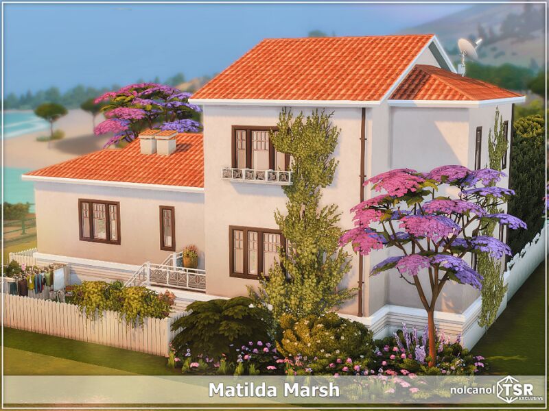 Discover Matilda Marsh's No CC Home! 9 sims 4 cc matilda marsh no cc by nolcanol 4