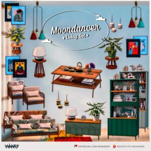 Moondancer Living🌺 Sims 4 CC