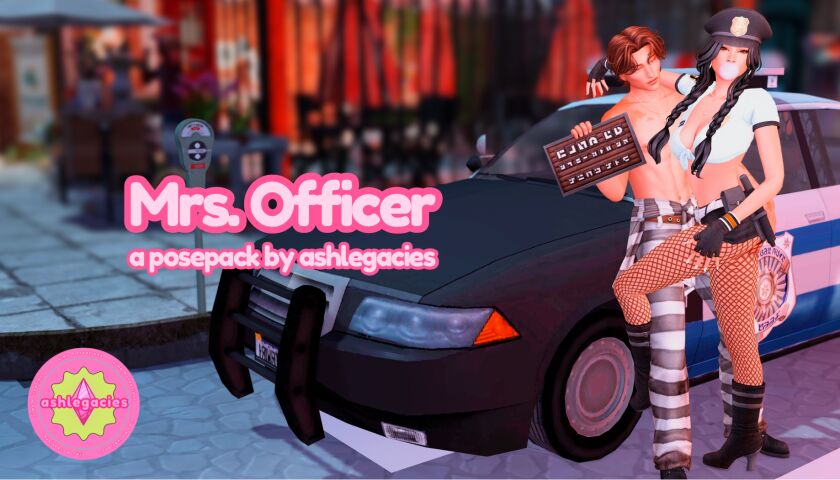 Mrs. Officer Posepack 1 Mrs. Officer Posepack Sims 4 CC