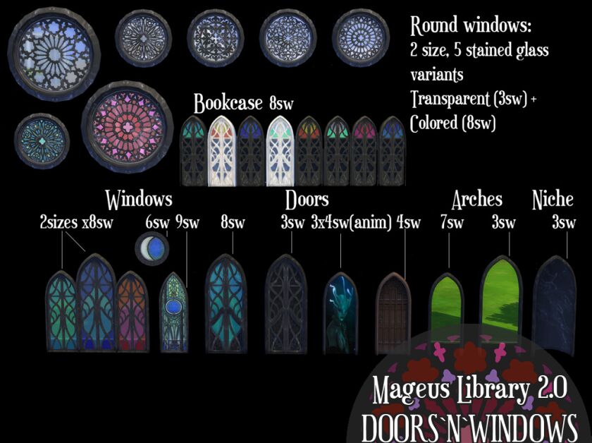 My Unique Creations Preview 11 sims 4 cc my creations preview list 11
