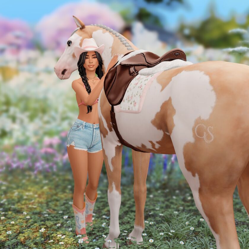 My Horse Posepack 9 sims 4 cc my horse posepack 3