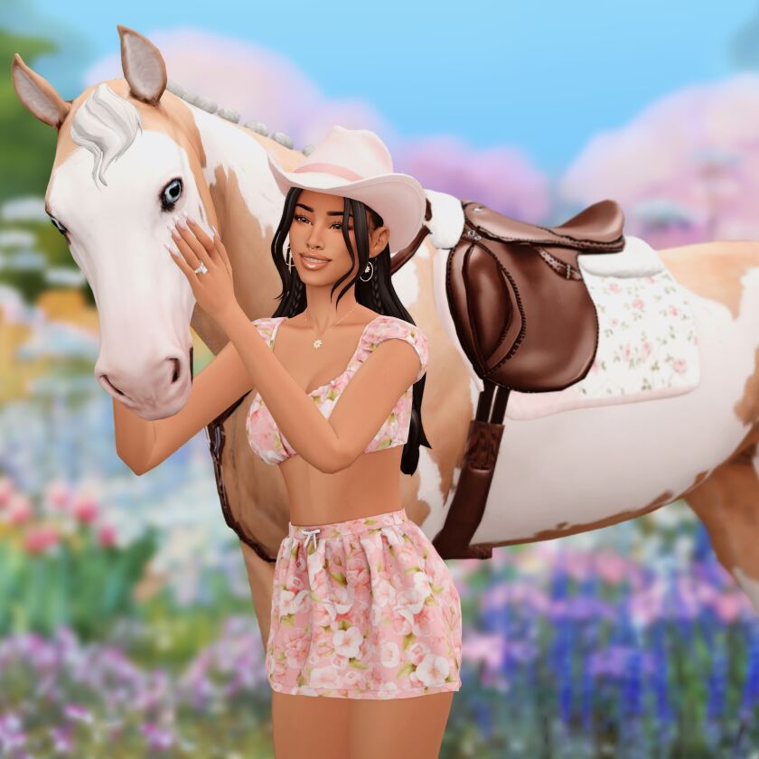 My Horse Posepack 6 sims 4 cc my horse posepack 5