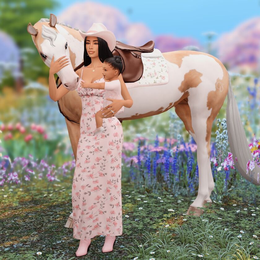 My Horse Posepack 7 sims 4 cc my horse posepack 6