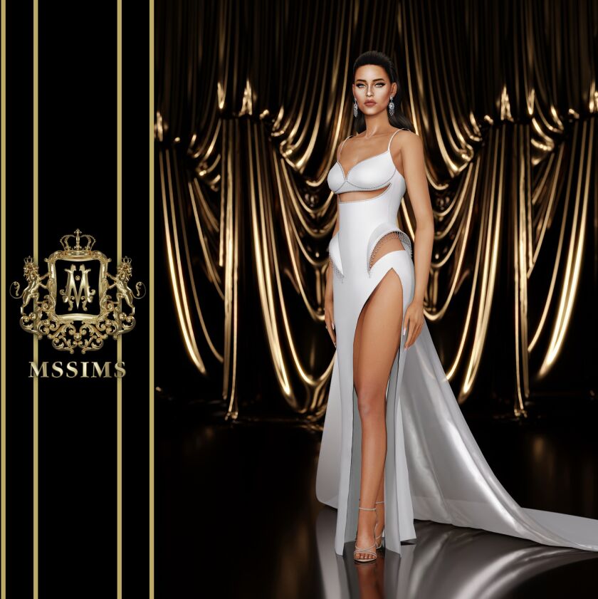 Nuntiya Gown 5 sims 4 cc nuntiya gown 2